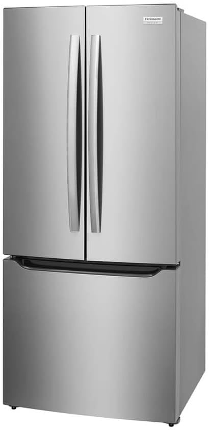 Frigidaire Gallery 30 in. 20 cu. ft. Standard Depth French Door Refrigerator in Stainless Steel with Internal Water Dispenser GRFN2023AF