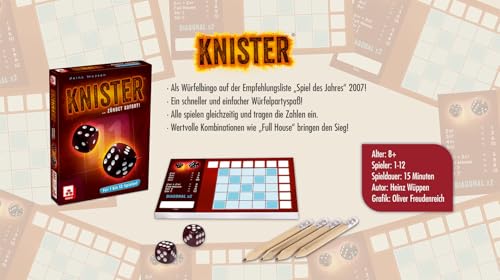 NSV - KNISTER, Würfelspiel - einfach, spannend, ohne Wartezeit – Ansicht 5