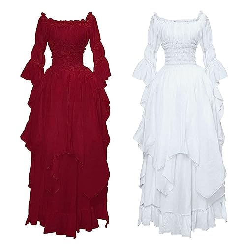 Robe médiévale femme Renaissance gothique et costume de princesse - 2