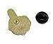 Middle Finger Enamel Lapel Pin