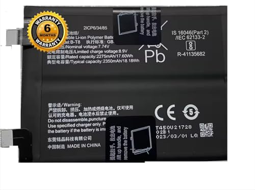Image of Original B-T8 Battery for Vivo iQOO 9 Pro 5G (V2172A, I2022 Battery with 6 Month Warranty***(SEPAP89)