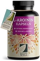 L-Arginin 360 Kapseln vegan - mit 6000 mg L-Arginin aus pflanzlicher Fermentation (davon 6000mg reine L-Arginin Aminosäure) je Tagesdosis - laborgeprüft mit Zertifikat - 100% vegan