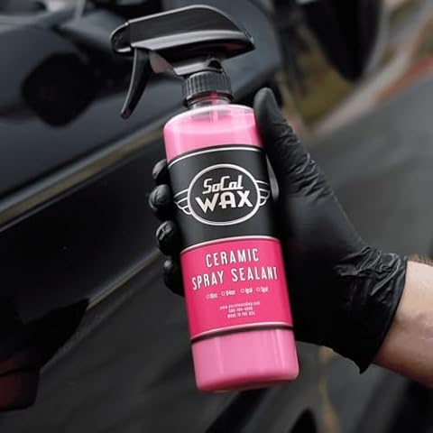 SoCal Wax Shop Ceramic Spray Sealant - car spray wax uv protection - car spray ceramic wax - car spray wax - ceramic sio2 infused wax Cover