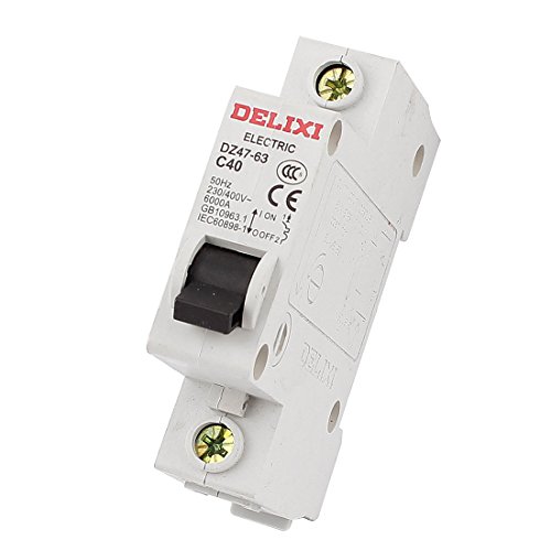 Ruilogod AC 230V 40A 6000A 1 Poles DIN Rail Mount Miniature Circuit Breaker 1P (id: 5a9 acb 42c d0e e3c