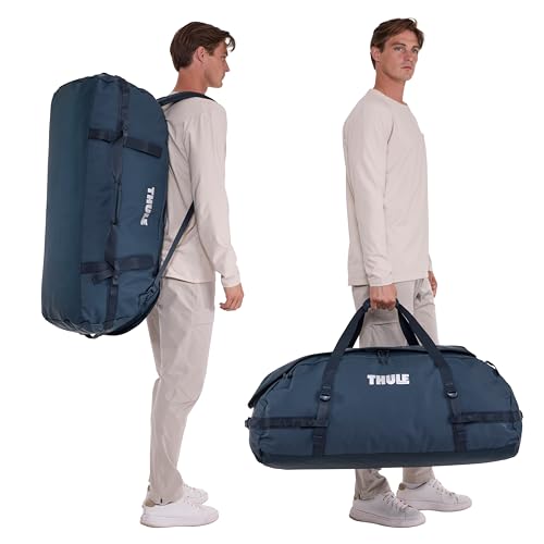 Image of Thule Chasm 130L Duffel, Easy to Pack, Converts to Backpack, Internal mesh Pockets, Lockable Zippers, Recycled Materials