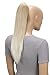 Produktbild PRETTYSHOP 50cm Haarteil Zopf Pferdeschwanz Haarverlängerung Glatt Blond Mix H151