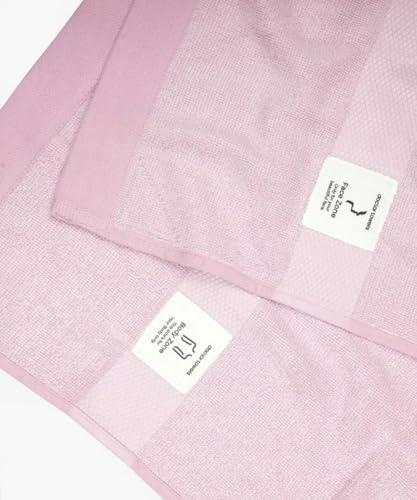 Image of Doctor Towels, World's First Banana Terry Bath Towel, 400 GSM | Dermatologist Tested for Sensitive Skin | 70 x 140 cm Towels for Bath Large Size | Clinically Tested to Help Reduce Acne - Pink