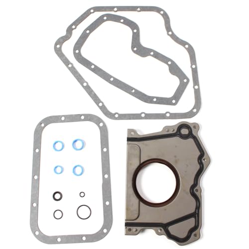 Image of AUCERAMIC CS26541 68078554AD Oil Pan Gasket Set Fit for 2011-2016 Chrysler 200 300 Dodge Avenger Challenger Charger Durango Grand Caravan Journey Jeep Grand Cherokee Wrangler Ram 1500 C /V 3.6L V6