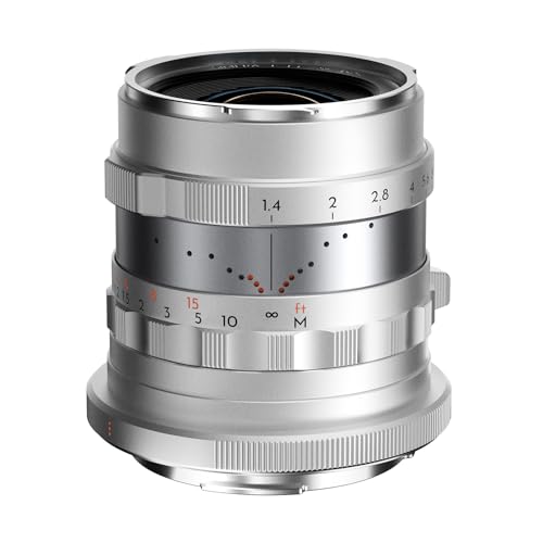 Image of Thypoch Full-Frame Photography Lens Simera 28mm f1.4 for Canon RF Mount - Silver