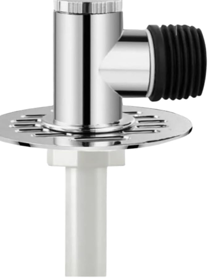 Washing Machine Floor Drain Adapter, Clean Type, Pipe Connector, Drain Deodorant Seal Adapter, Apply to Multiple 32-46mm Pipes, Sewer Elbow Connector, T-Shaped Drain Connector, Washing Machine Drain