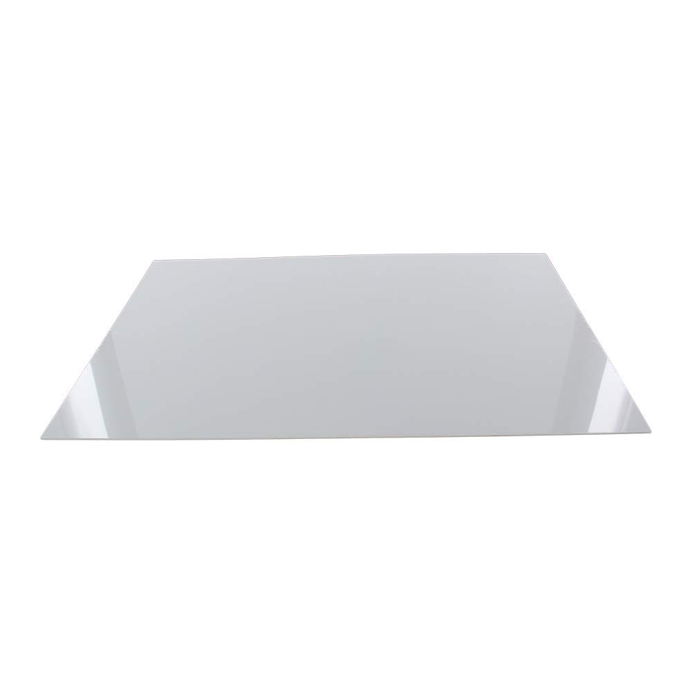 Heyiarbeit 16.54" x 11.69" White Acrylic Sheet Cast Plexiglass Plastic Sheet 0.08" Thick, for Lamps, Construction, Handicrafts, Model Making and Hobby Use