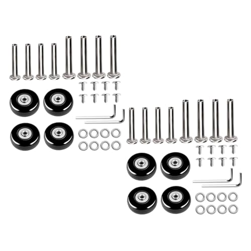 WRITWAA スーツケース キャスター 修理 キット 交換用 車輪 用 スーツケース ゴム 車輪 交換用 用 荷物