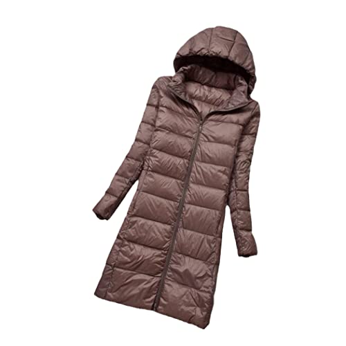 Doudoune d'hiver longue femme idéale pour les balades et trajets quotidiens