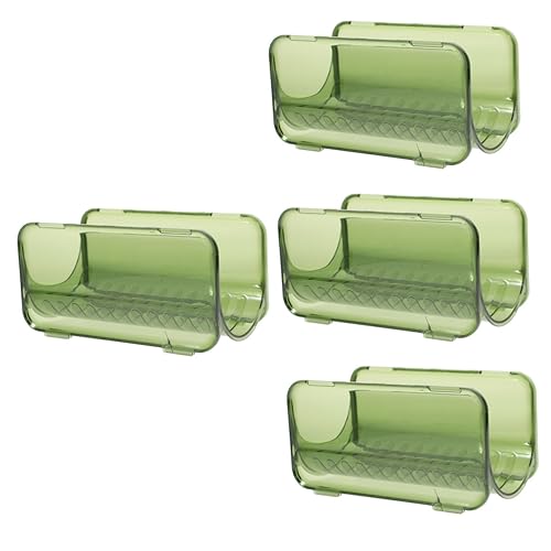 Alipis 4 Piezas Organizador Apilable para Botellas de Agua Soporte Transparente Multiusos para Cocina Hogar y Bar Almacenaje Resistente y Práctico