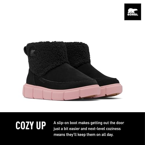 SOREL Children's Explorer lll Slip-On Cozy Waterproof Boot2