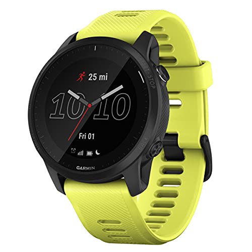 Garmin Forerunner 945 Pack Triathlon Jaune / Montre GpsGlonassGalileo Cycle Course À Pied Natation 1.2 Taille De Bande 130 220 Mm - vue 2