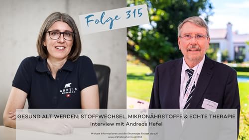 Page de couverture de Gesund alt werden: Stoffwechsel, Mikronährstoffe & echte Therapie. Interview mit Andreas Hefel
