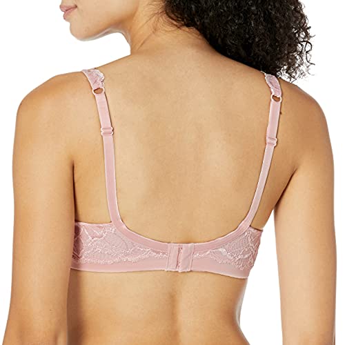Bali DF6543-257-40B Lace Desire Underwire Bra, Full-Coverage Lace Bra With Underwire Cups, Plunging Underwire Bra For Everyday Comfort thumb #1