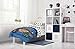 Jay Franco Monster Jam Truckin' Pals 4 Piece Toddler Bed Set - Includes Comforter & Sheet Set - Bedding Features Grave Digger & Megalodon - Super Soft Fade Resistant Microfiber