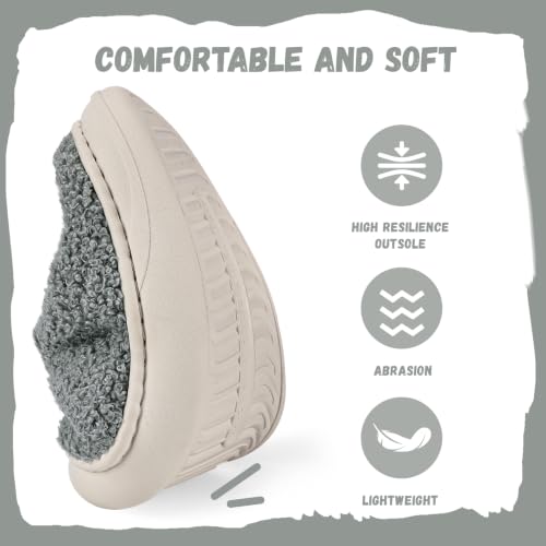 Image of IceUnicorn Kids Slippers Boys Girls Warm Winter House Slippers Big Little Kids Non-Slip Soft Plush Memory Foam Home Shoes for Indoor Outdoor