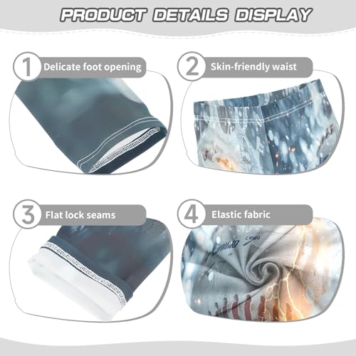 Toddler Girls Leggings Printed Yoga Pants Leggings Water Baseball for Kids3