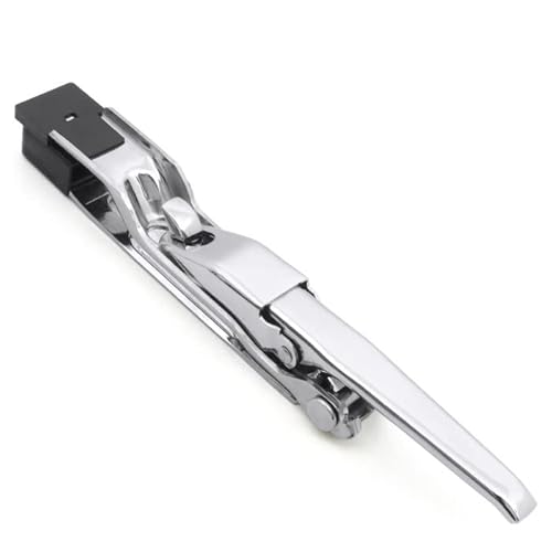 HELIOS 土台付き 汎用 トラック ウィング用 メッキ エビカン バネカン 1本 ウイング ロック エビ金 ハンドル 1個 スチール製 デコトラ