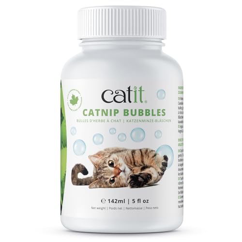 Catit 44776 Burbujas de Hierba Gatera para Estimular Gatos Interiores Y Exteriores