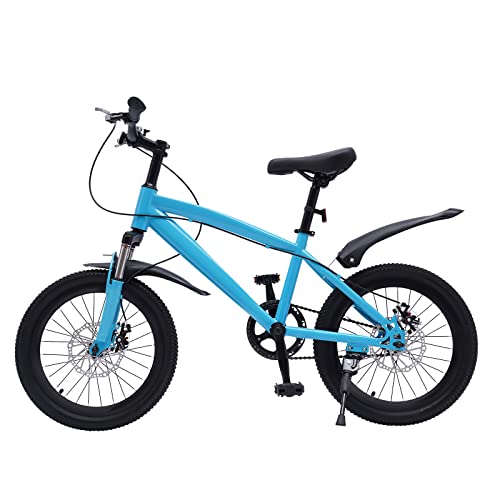 Fetcoi 18 Zoll BMX Style Kinder Mountainbike, Verstellbarer Sitz, Baby...