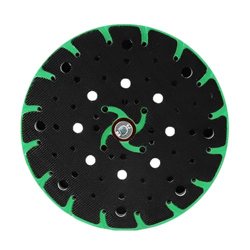 CJBIN Repuesto Velcro Lijadora, Almohadilla de Lijado de Soporte Sin Polv Discos de Lijado de Gancho Y Anillo Plato de Lija Para Lijadoras Excéntricas, Lijadoras Bosch, Lijadora Festool (Ø 150 mm)
