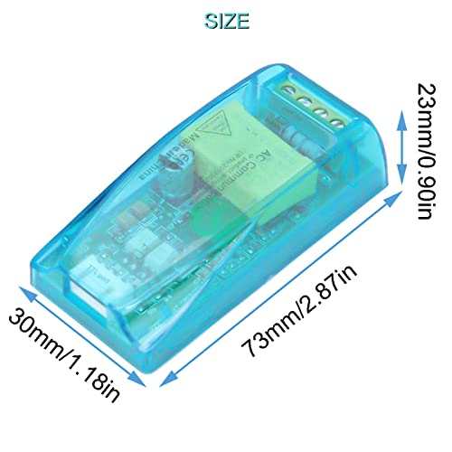 Image of DAOKI AC 80-260V 100A PZEM-004T Multimeter Module Current Voltage Power Meter Ampere Current Test Module with Split-Core Transformer TTL,Current Transformer,USB Cable