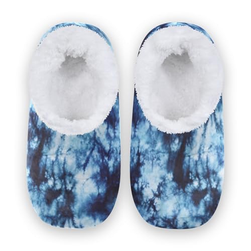 Slippers for Women Men Winter Thick Slipper Socks with Grippers Warm Indoor Floor House Slippers Cozy Fuzzy Slippers Bedroom Fleece Slippers