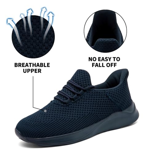 Image of DLWKIPV Mens Running Shoes Tennis Casual Walking Anti Slip Athletic Non Slip Workout Gym Sneakers Comfortable Lightweight Fashion Breathable Mesh
