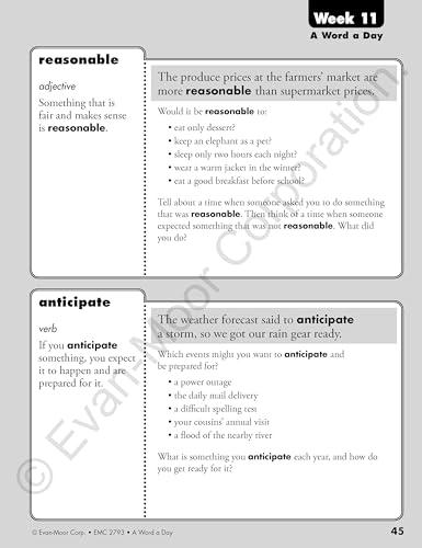 A Word a Day, Grade 3 Teacher Edition - Image 7