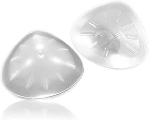 Amazon.com: Silicone Breast Forms Triangle Transparent Mastectomy