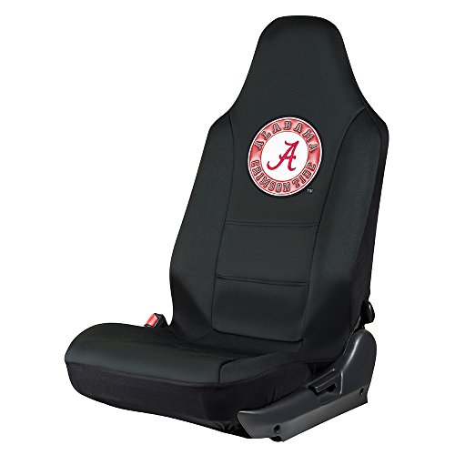 Pilot Alumni Group SC-908 Black Seat Cover with Logo (Collegiate Alabama Crimson Tide)