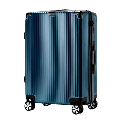 Suitcase Suitcases with Wheels Trolley Case Anti-Pressure and Anti-Fall Zipper Suitcase Thickened and Durable Carry-On Luggage Suitcases Large (Color : C, Size : 26in)