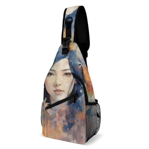 Bolso cruzado para mujer y hombre deportivo casual