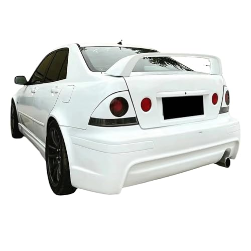 Compatible For Lexus ALTEZZA IS200 IS300 1JZ 1998-2005 With Lights ABS Plastic Rear Spoiler Trunk Boot Wing Spoiler(White) - Image 4