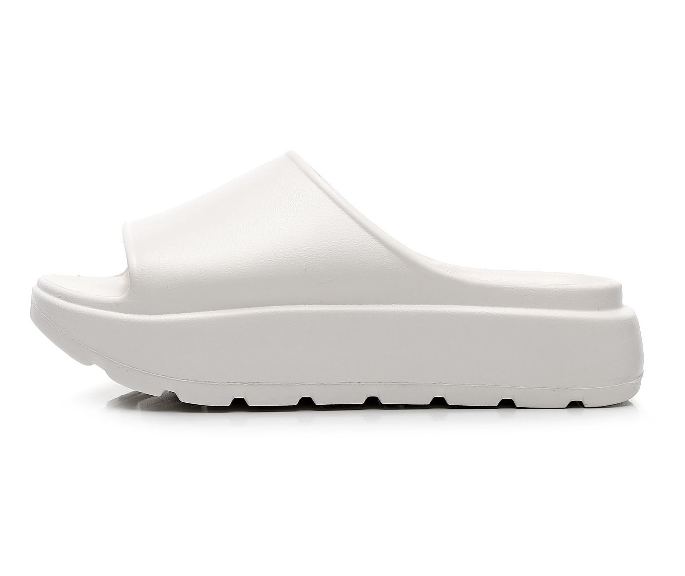 TOCONFFON Women's Pillow Slippers Cloud Slides Ultra Cushion Platform Sandals Quick Drying 5cm/2in Thick Sole