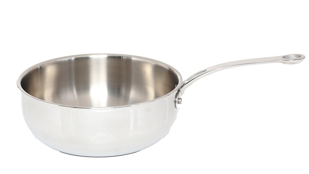 Proware Stainless Steel Tri-Ply 24cm Chef's Pan