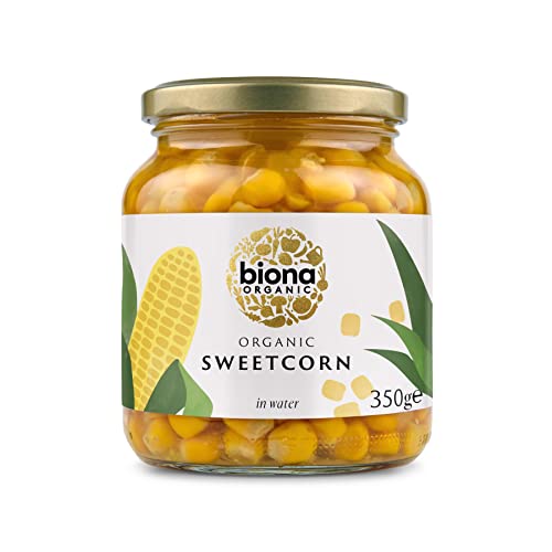 Biona Organic Jarred Sweetcorn, 350g