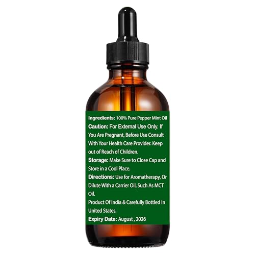 Aceite Esencial de Menta - 2 oz Puro y Natural miniatura 3
