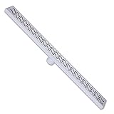 Zoic 31.49 inches Linear Stealth Floor Grate Bathroom Shower Waste Drain 304 Stainless Steel (800MM)