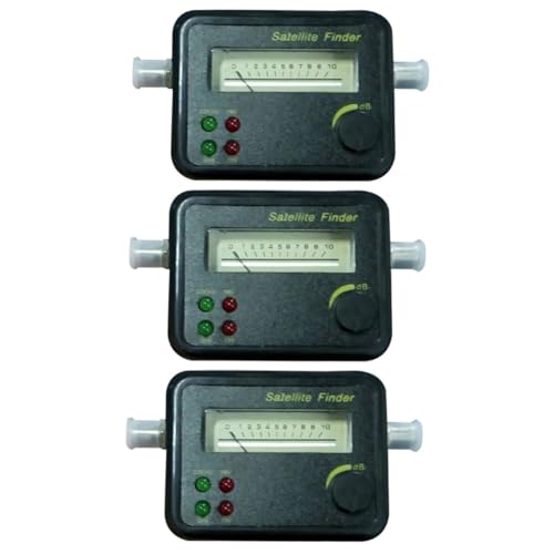 Hemobllo - Hemobllo 3pcs Satellite Digital Tv Finder Tool for Satellite Tv Receiver and Parts Equipment