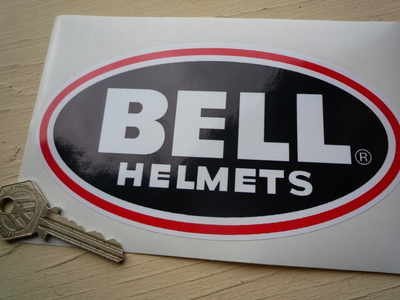 Amazon.co.jp: Bell Helmets Black Oval Stickers ベル ステッカー 