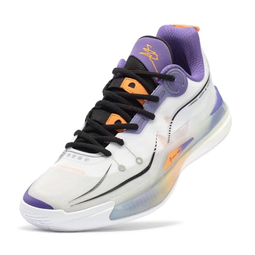 361° DVD 2 Basketball Shoes for Men Breathable Outdoor Sneakers Cushioning,Lightweight Fashion Anti Slip Shoe for Court Street,Spencer Dinwiddie Zapatillas de baloncesto