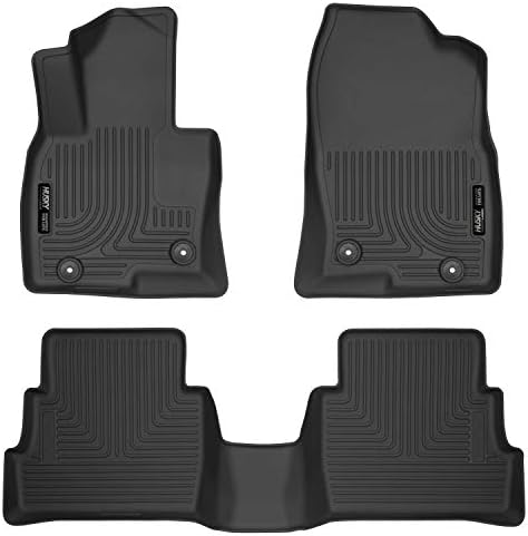 Husky Liners Weatherbeater | Fits 2017 - 2022 Mazda CX - 5, Front & 2nd Row Liners - Black, 3 pc. | 95641