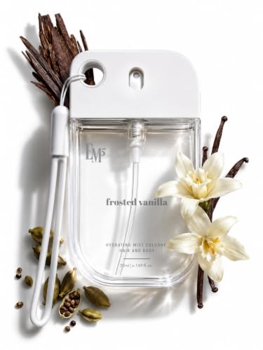 Image of EM5 Frosted Vanilla Hair & Body Mist | Woody Vanilla | Hydrating | 50ml