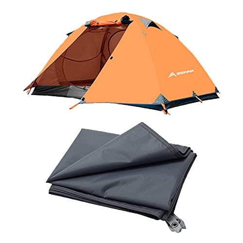 Bisinna Backpacking Camping Equipment Set, Including Tent, Footprint #TOP8