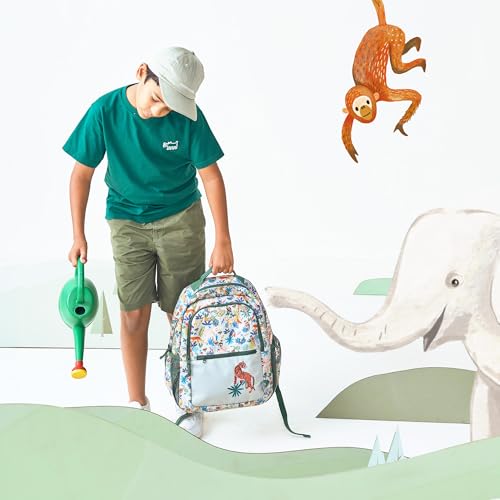 Image of ZOOKEEPER School Bag for Boys & Girls 5-7 Years Lightweight Water-Resistant Kids Backpack Durable, Comfortable & Cute Design for School & Outdoor Activities (Medium, 17L)